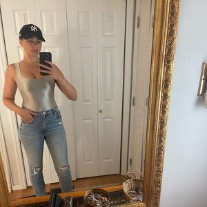 House of Harlow 1960 silver bodysuit size S